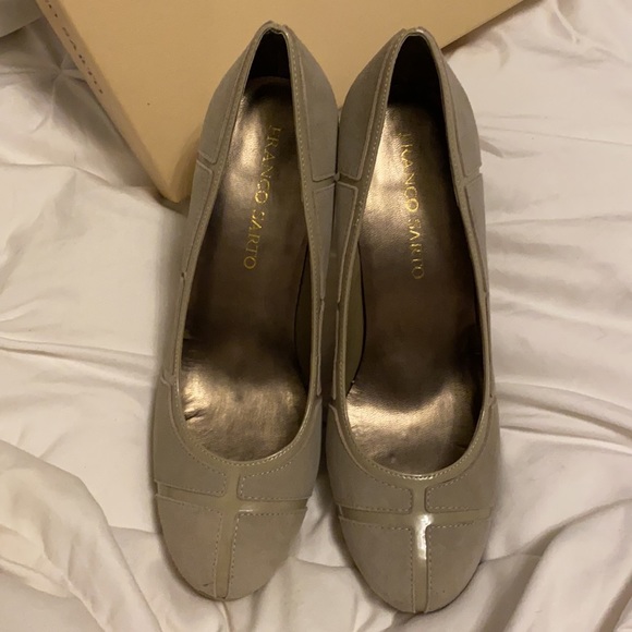 New in the box - Franco Sarto heels suede w leather detail - Picture 4 of 6